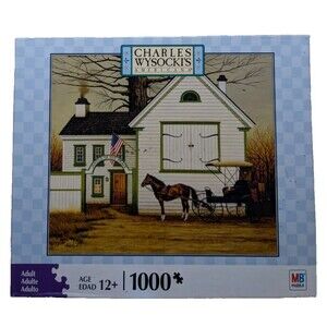 Charles Wysocki - " Impatient Merger " - 1000 Pieces Jigsaw Puzzle